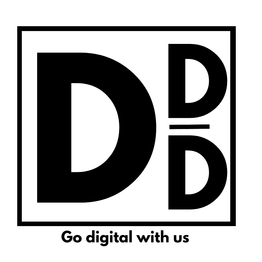 Delhi Digital Developer Black Logo