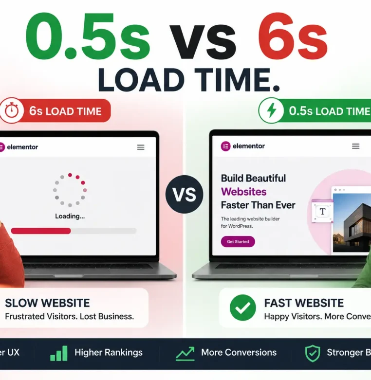 how to speed up Elementor website
